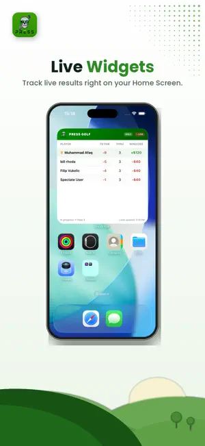 Press Golf: Golf Betting App screenshot 2