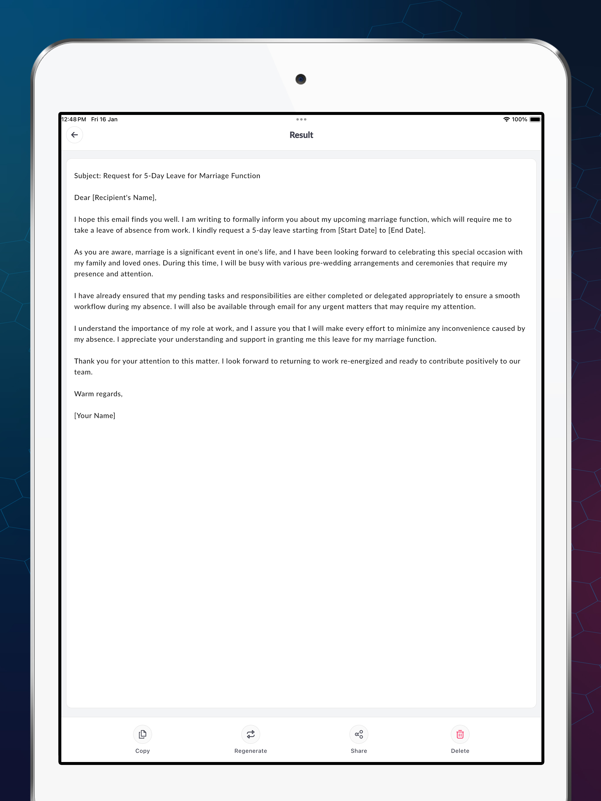 WriteGenius AI – Writing Tools screenshot 14
