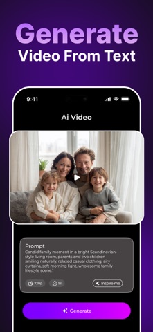 AI Video Generator: Pixverseㅤ iPhone screenshot