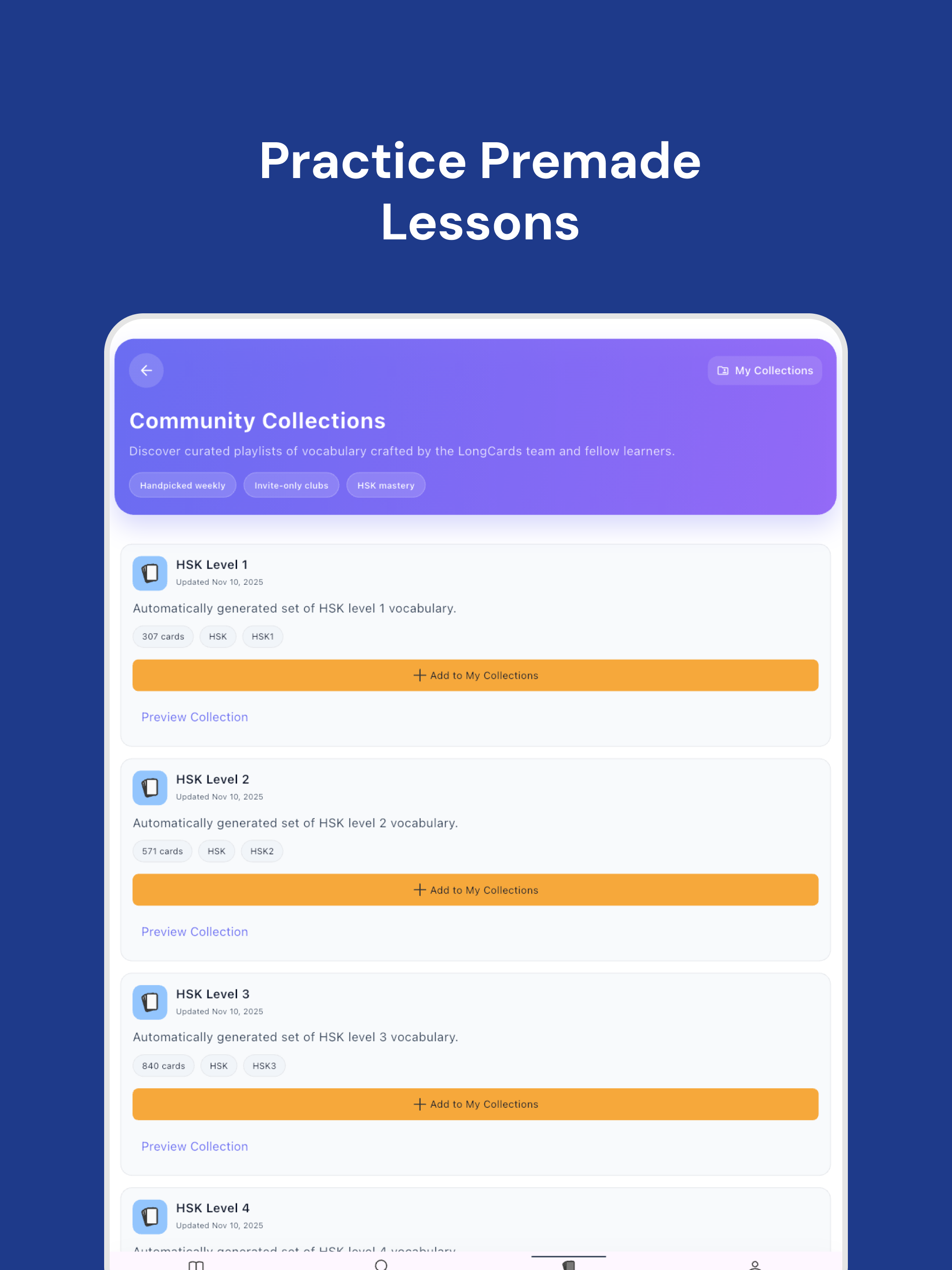 Long Cards: Learn Chinese