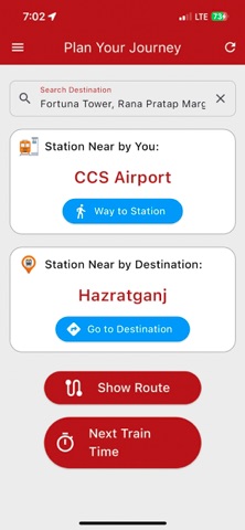 Lucknow Metro Timing & Route Screenshot 3 of 10