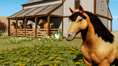 Wild Horse Family Life Game Screenshot