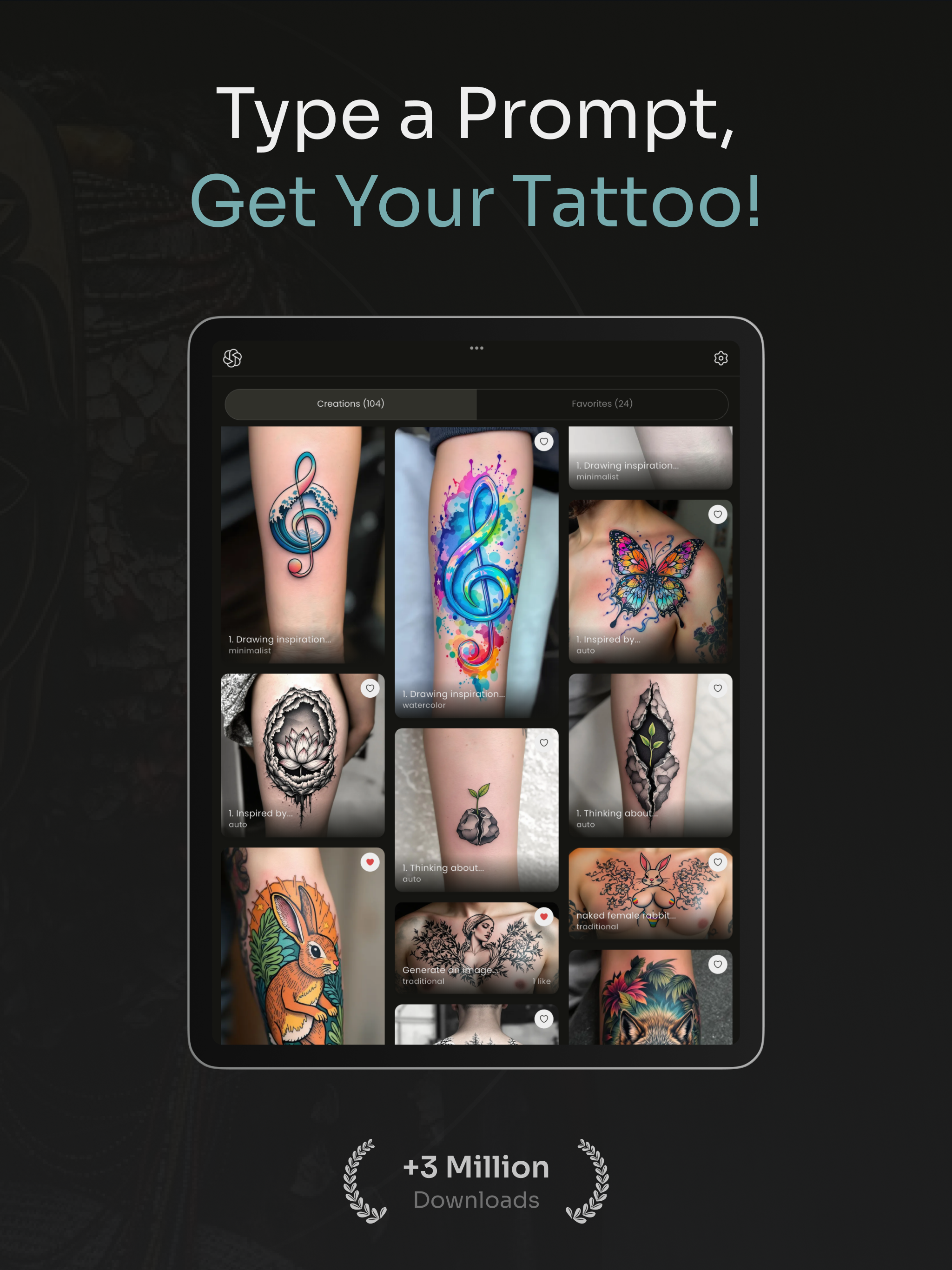 Tattoo AI: Tattoo Designs App