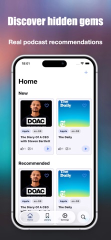 Podwaves iPhone screenshot