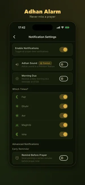 Azan Prayer Times & Qibla screenshot 2