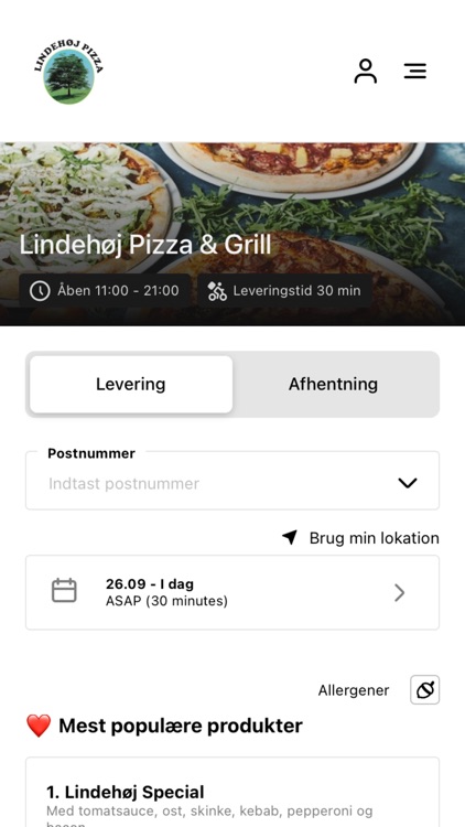 Lindehøj Pizza & Grill