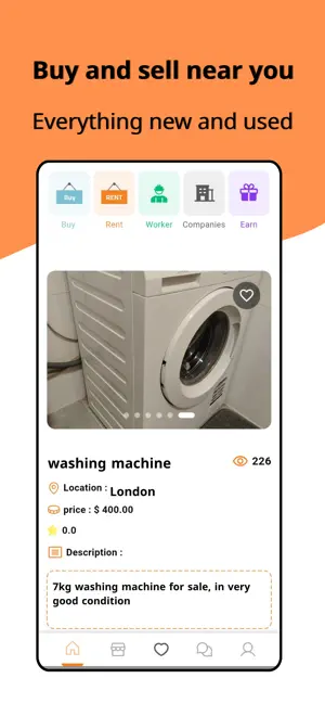 Weisro. Local Ads & Deals.jobs iPhone screenshot 2