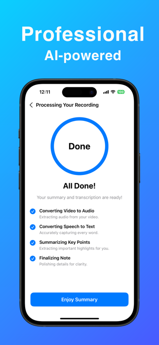 EchoNotes – AI Note Taker Screenshot 2 of 6