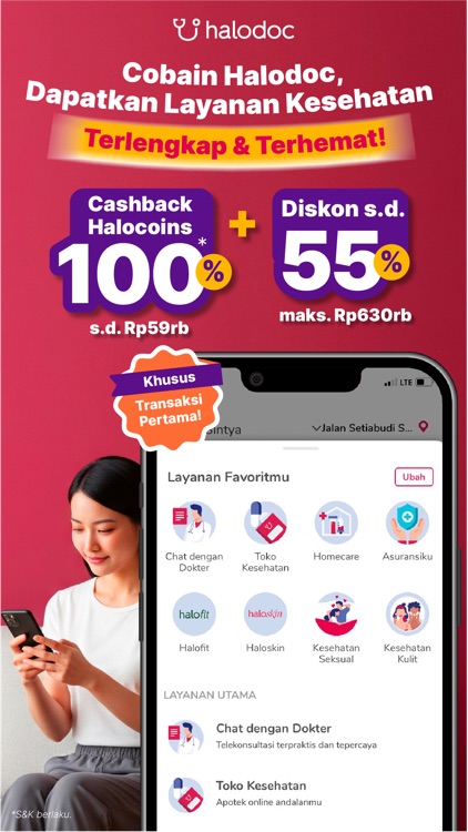 Halodoc: Doctor & Medicine screenshot-0