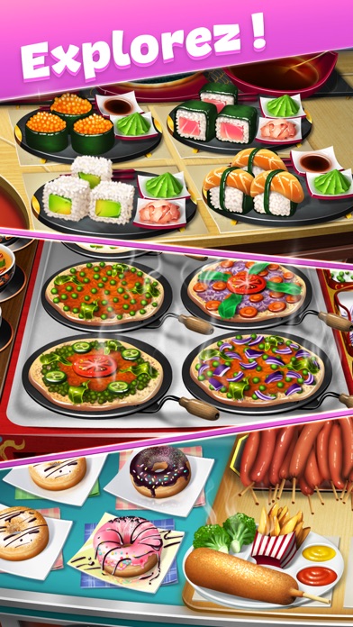 Screenshot #2 pour Cooking Fever: Jeu de Cuisine
