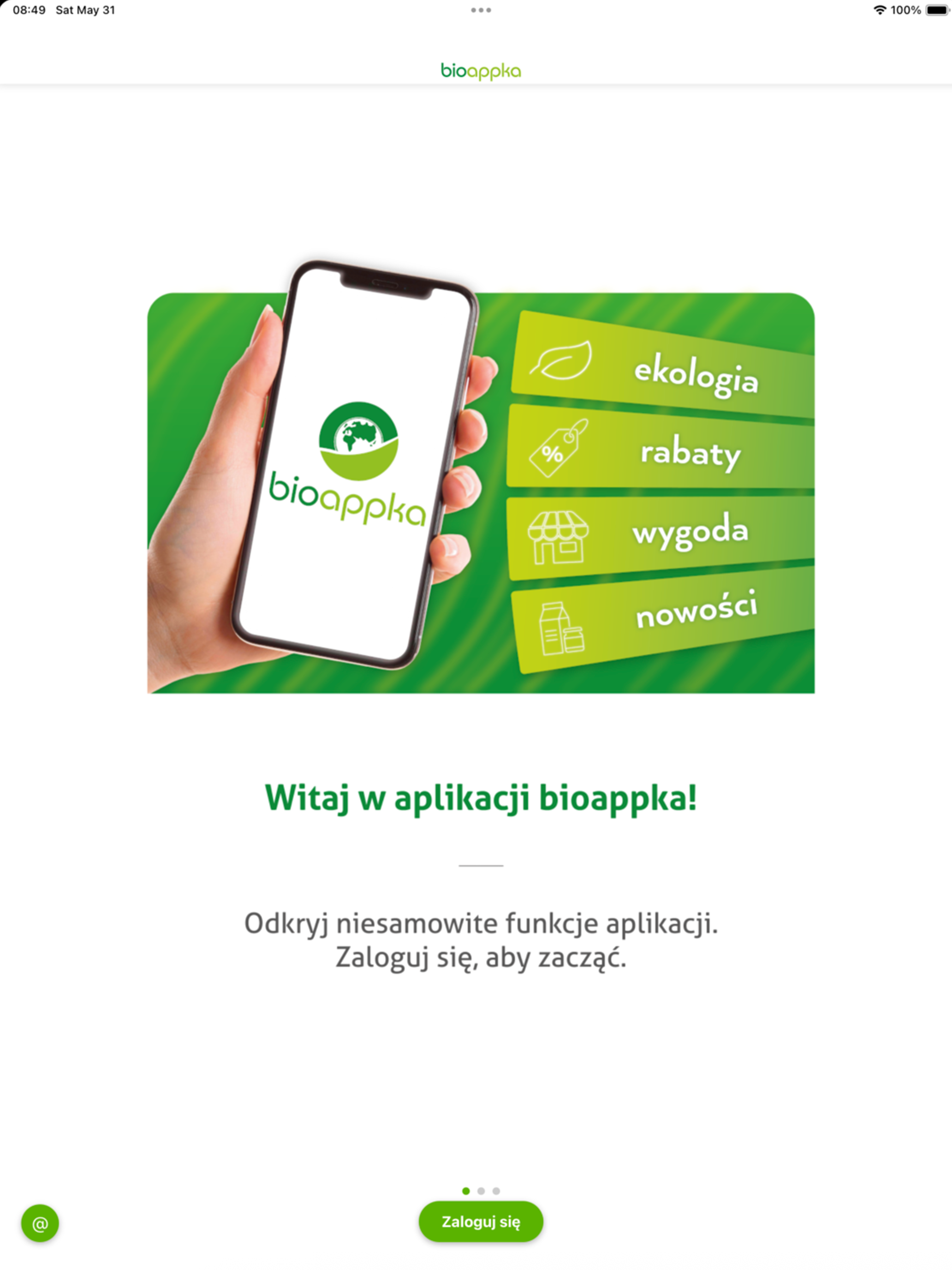 bioappka - ekologiczne zakupy