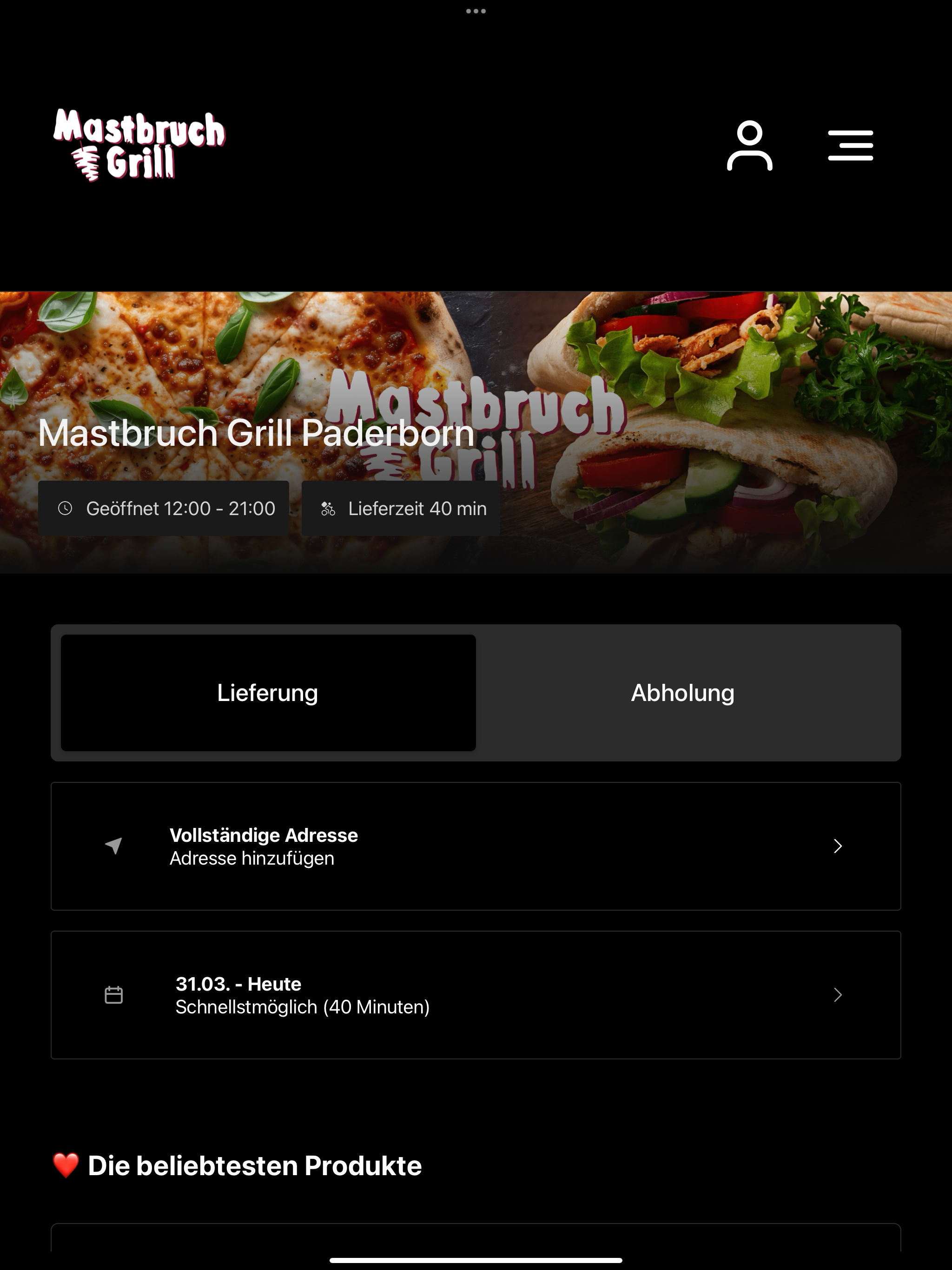 Mastbruch Grill Paderborn