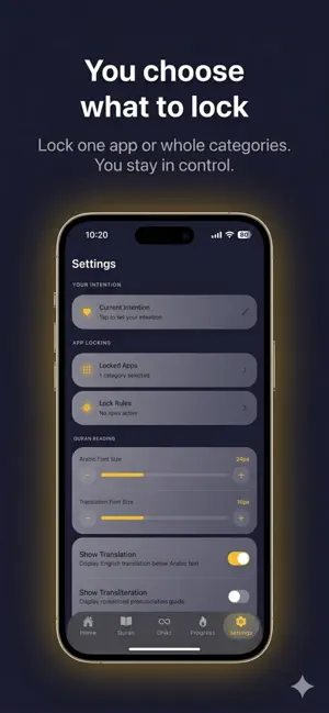 Niyyah: Muslim Focus screenshot 3