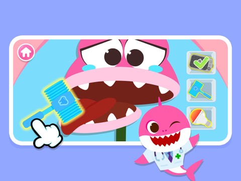 ベビーシャーク歯医者プレイ: ゲームのおすすめ画像4