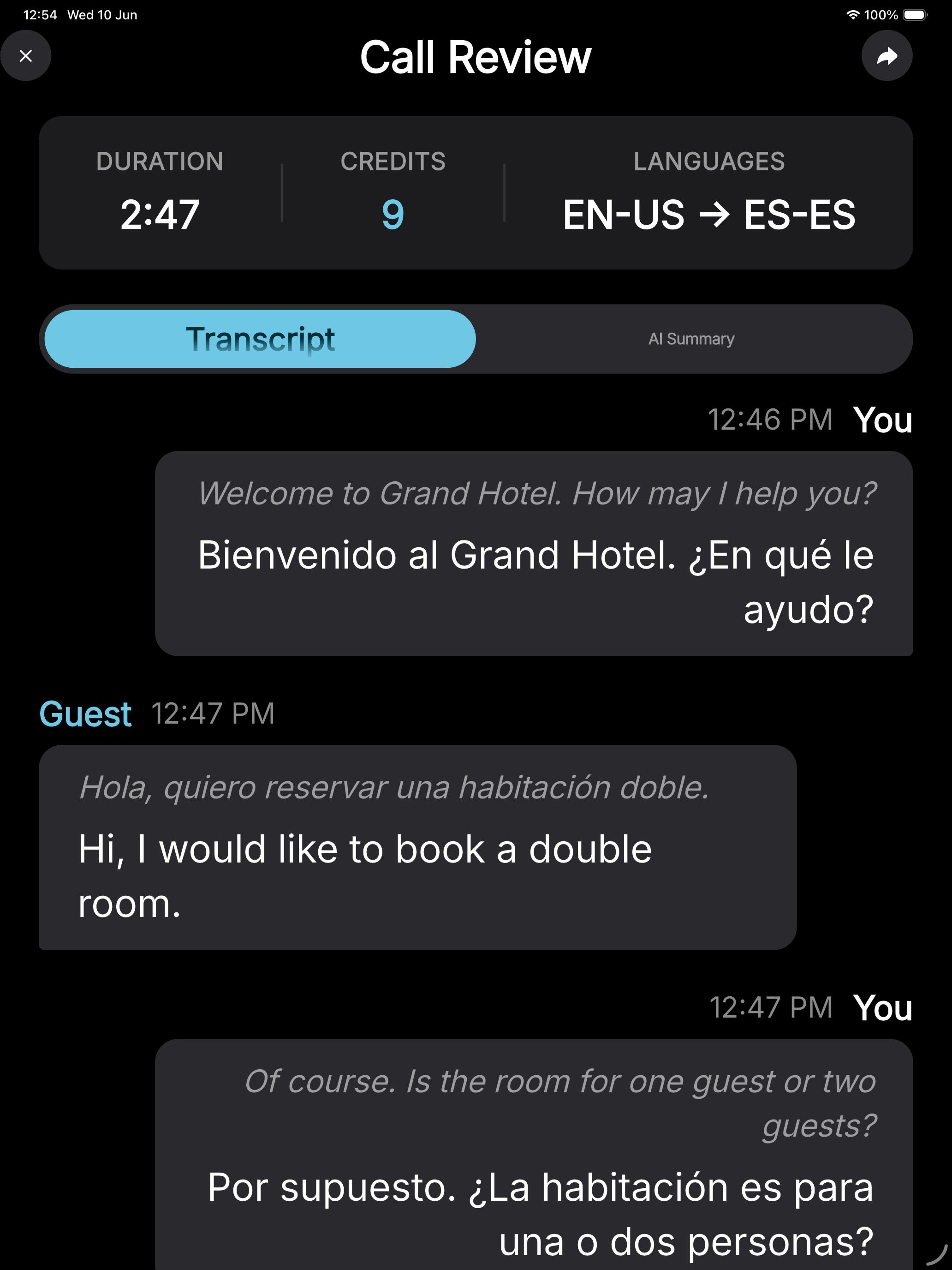 TrueSay: Live AI Interpreter screenshot 9