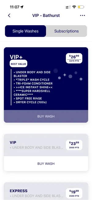 VIP CarWash App screenshot 4