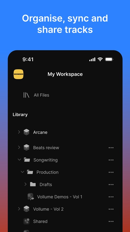 Vollume Control: Sync & Share screenshot-3