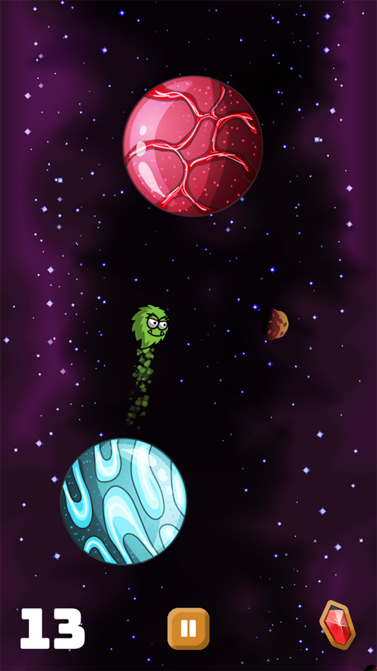 #1. Galaxy Dash (iOS) 由: Brayden Horley