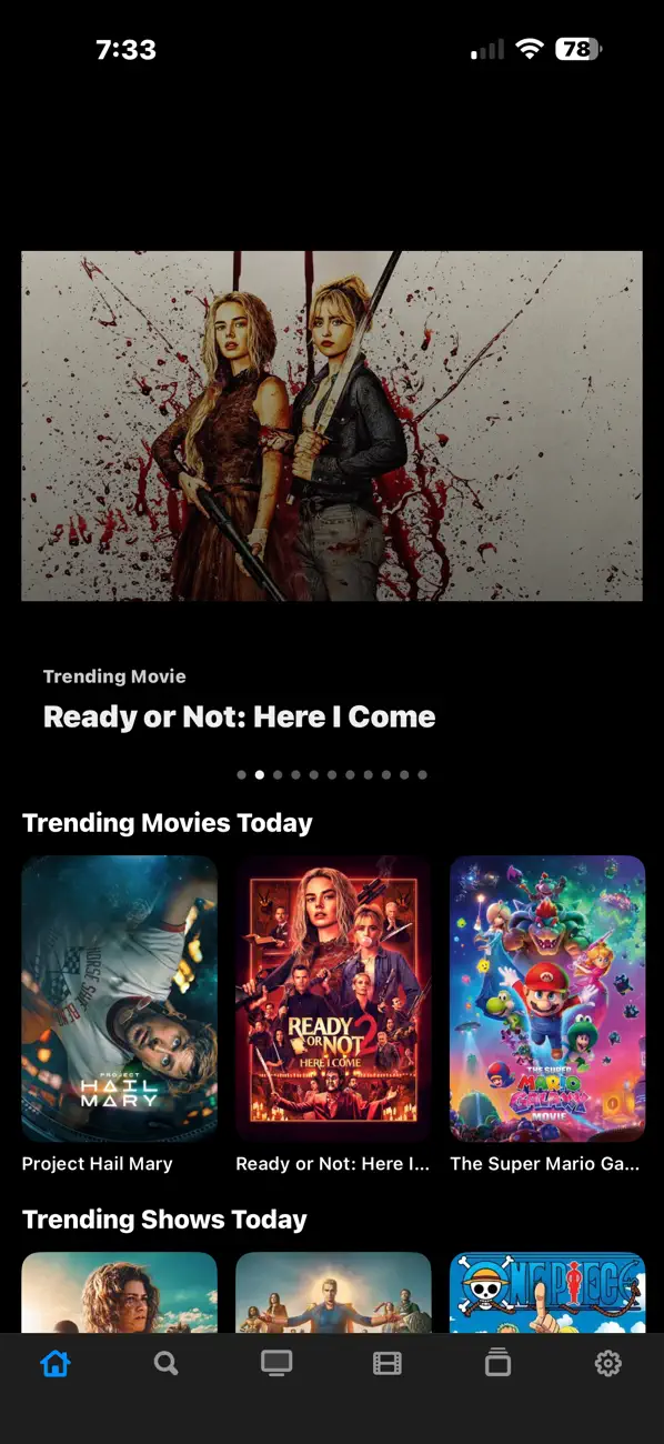 Latest MikesTV iPhone screenshot