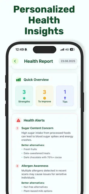 Food Scanner: AI Label Check screenshot 4