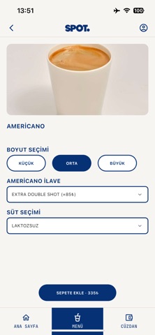 Spot. Coffee iPhone screenshot 2