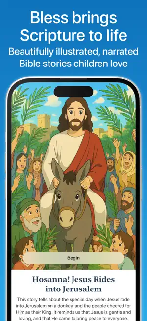 Bless: Bible Stories & Prayers screenshot 2