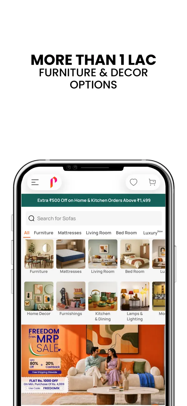Screenshot #2 pour Pepperfry Furniture Store