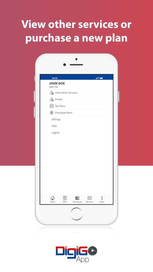 #4. My DigiGo (iOS) 由: Belize Telemedia Limited