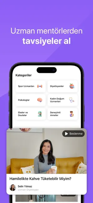 MomMentor - Hamilelik Takibi iPhone screenshot 2