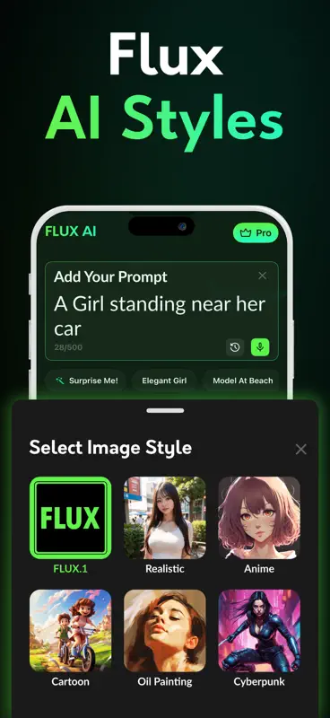 FLUX AI: AI Image Generator screenshot 5 of 8