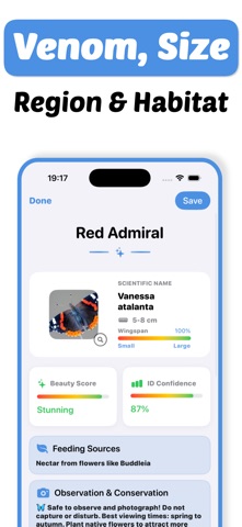 Butterfly Identifier - Paply iPhone screenshot