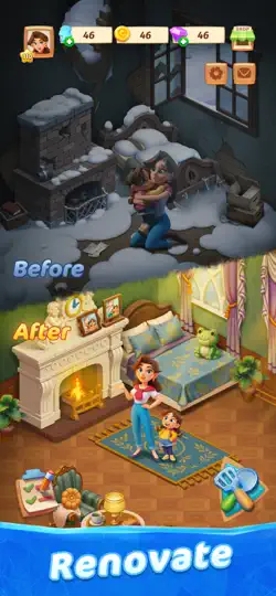 Whisper Castle: Merge & Story iPhone Ekran Görüntüsü 3