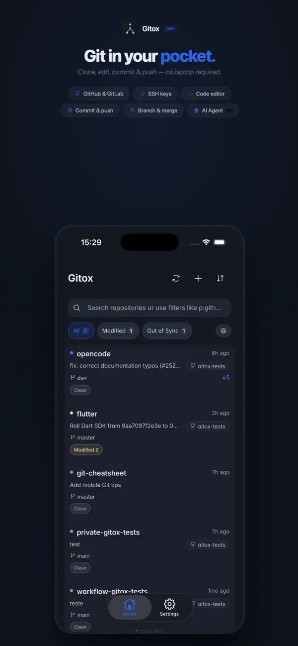 #1. Gitox (iOS) di: Rogerio Sobrinho