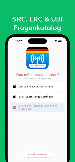 Seefunk: SRC, LRC & UBI Fragen screenshot 2