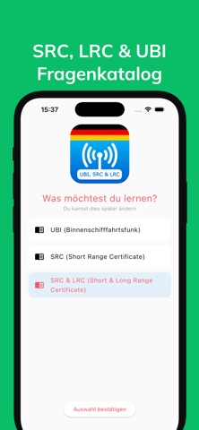 Seefunk: SRC, LRC & UBI Fragen Screenshot 2 of 10
