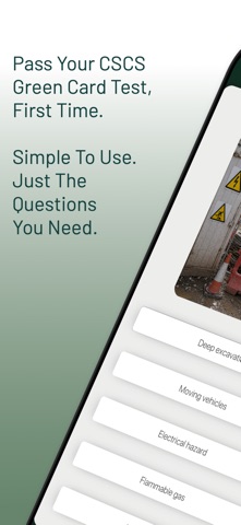 CSCS Green Card 2026 - CITB Op iPhone screenshot