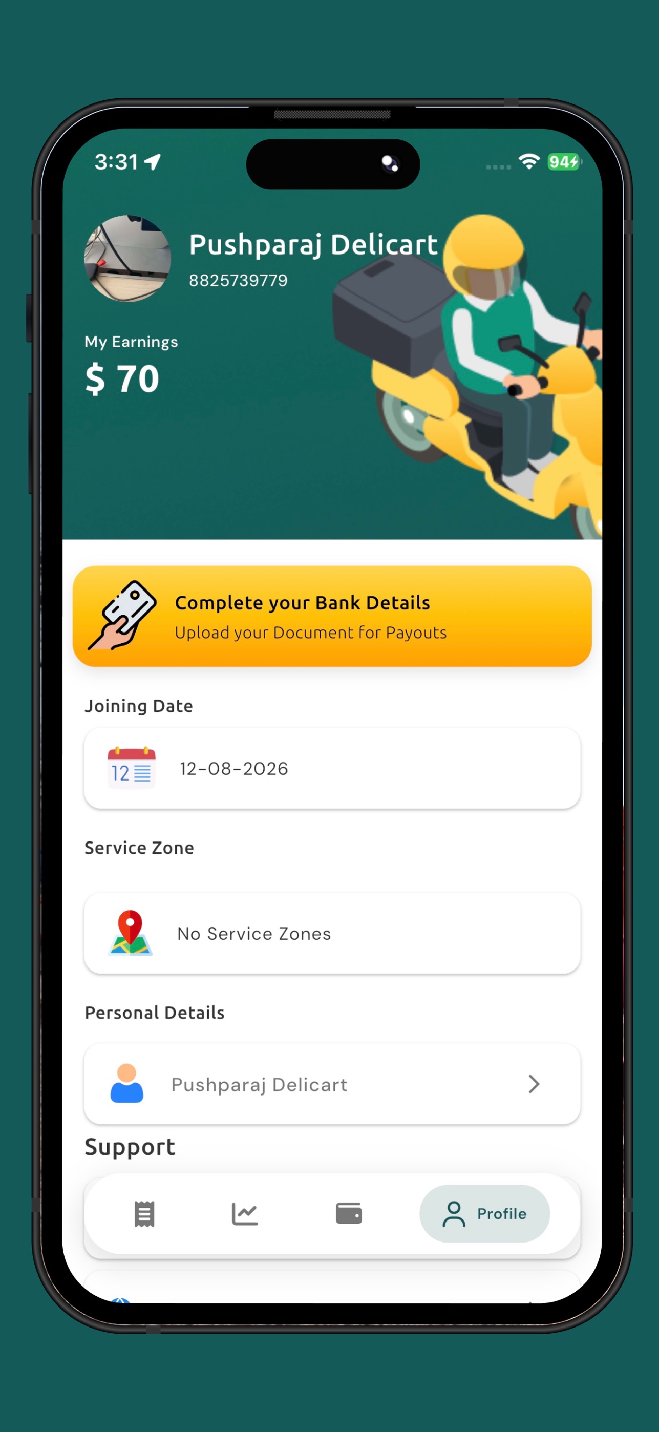 Screenshot 6 of Delimart Rider