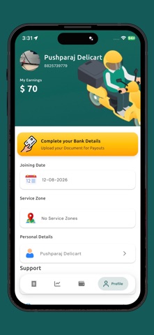 Delimart Rider iPhone screenshot