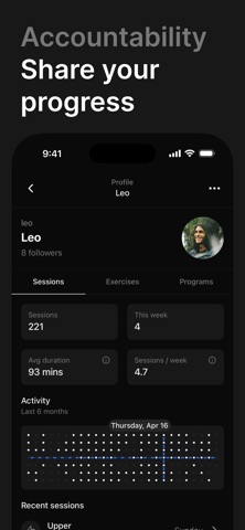 Cables: Gym Tracker Screenshot 9 of 9