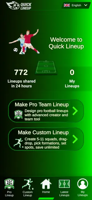 Quick Lineup: Team Builder iPhone screenshot 6