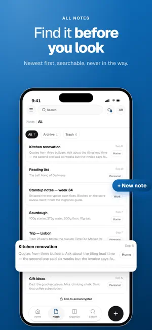 Atomic Notes screenshot 2