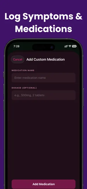 Migraine Tracker : Aura Diary screenshot 4
