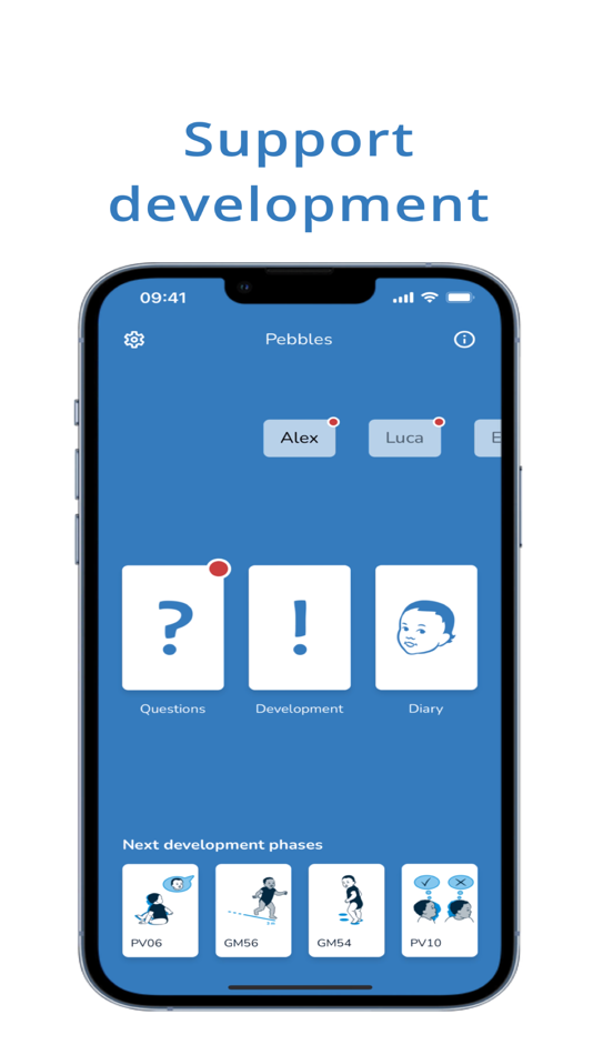 #1. Pebbles App (iOS) 由: Universität Zürich