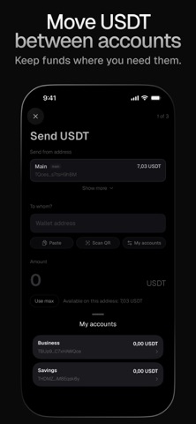 Mesh: USDT Wallet Screenshot 5 of 6