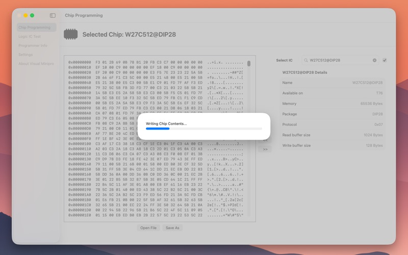 Visual Minipro screenshot