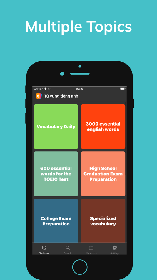 #1. Vocabulary Learn words with AI (iOS) 由: Doan Dat