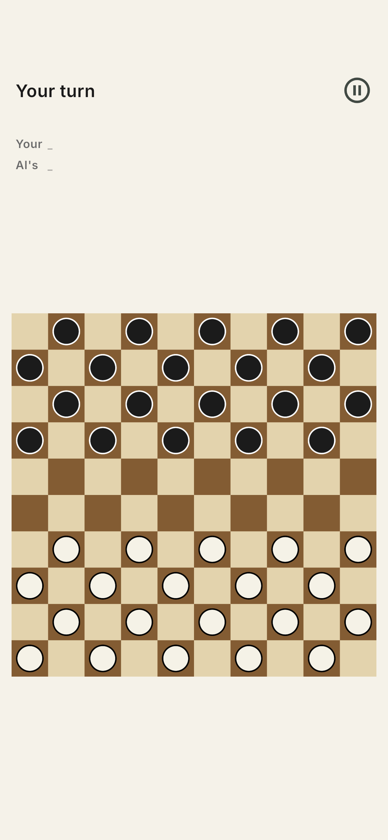 Pitfall Checkers
