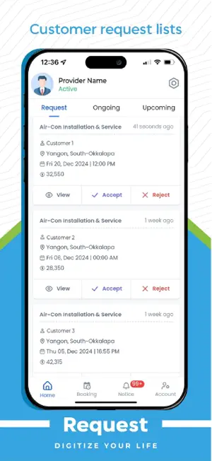 No.1 Service Partner screenshot 1