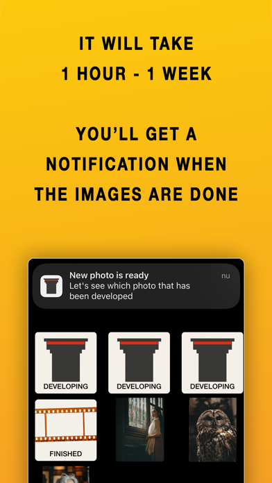 Wait Cam - Develop your photos Screenshot