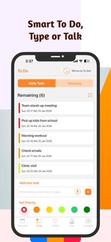 Organizer: To Do List Planner Screenshot 3 of 6